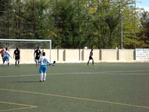 Ocasión del Brunete, minuto 47 de partido.