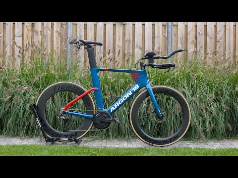 Argon18 E117 TRI TT size XL stealth wheels 9065 54 1130