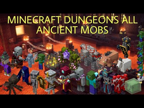 Just a Cool Gamer - Minecraft Dungeons - All Ancient Mobs
