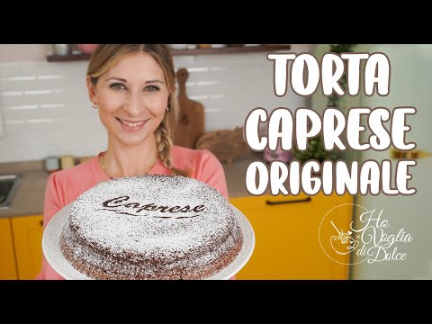 ORIGINAL CAPRESE CAKE moist and not dry recipe I crave something sweet