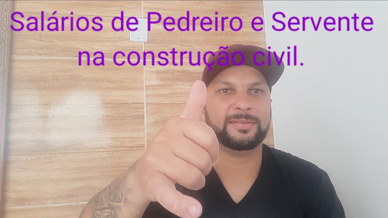 Quanto ganha um Pedreiro e um Servente na obra( Salários na construção civil)