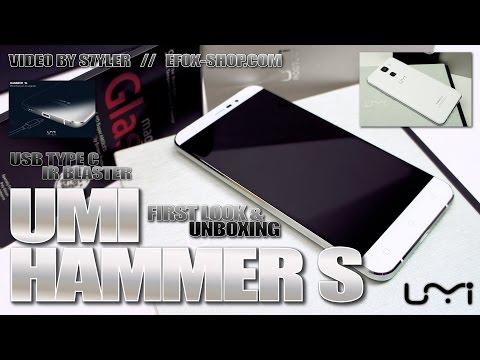 UMI Hammer S (Hands-on) with USB Type-C - Video by s7yler