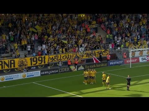 Nilsson ger Elfsborg ledningen - snyggt framspelad av Bajrami - TV4 Sport