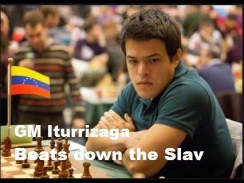GM Iturrizaga defeats the US Chess Champion GM Shankland in Crazy Slav