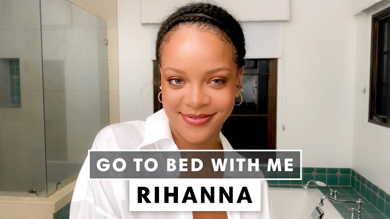 Rihanna's Nighttime Skincare Routine | Go To Bed With Me | Harper's BAZAAR