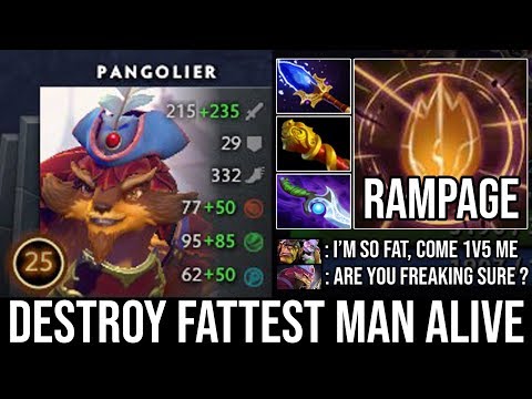 Next Level Pro Plays!!! Beautiful Scepter Pango Rampage Non-Stop Rolling Vs Raid Boss Alche - DotA 2