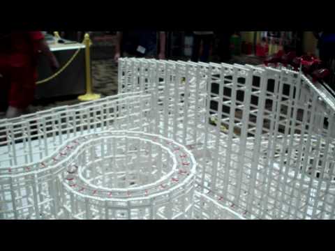 Lego Roller Coaster at Brickworld 2010