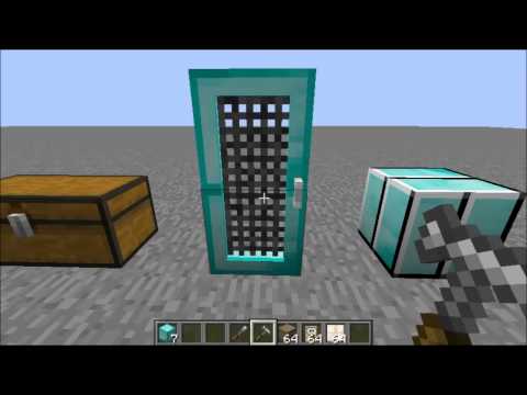 Minecraft Carpenter's Blocks Mod Review! Sloped Roofs, Custom Doors and More!