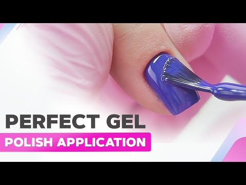 Perfect Gel Polish Application | Manicure Life Hacks | Vibrant Blue Nails
