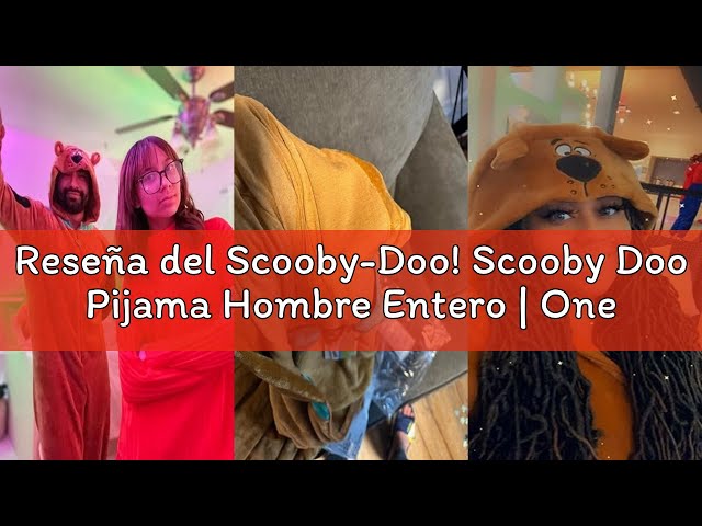 Vídeo relacionado con Scooby-Doo! Pijama Hombre Entero | Onesie Marrón Small