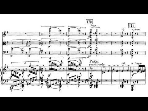 Taneyev, Sergei Ivanovich -  Piano Quartet in E major, Op. 20