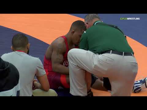 2018 FS WTT Challenge/Senior Men 65 Quarter-Finals - Brandon Wright (NYAC) Vs. Logan Stieber (TMWC