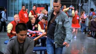 Glee-Puck and artie singing- one love,one heart.wmv