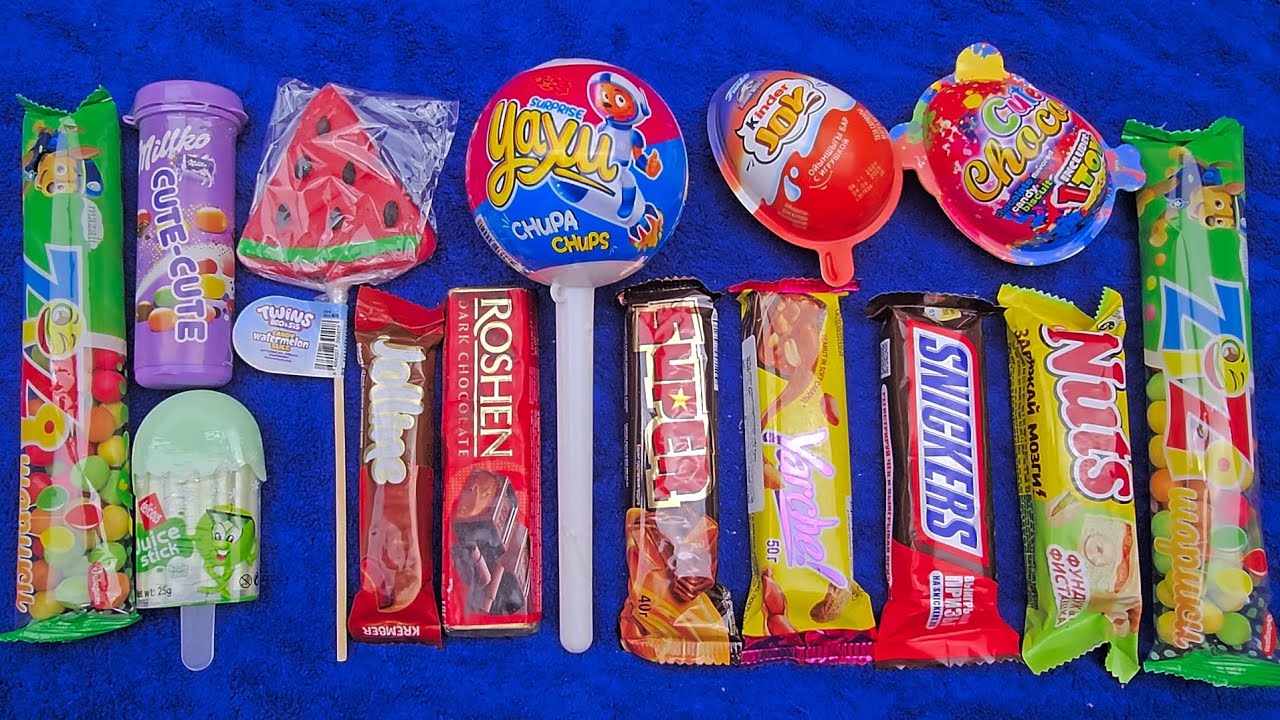 Candy Lollipops and Sweets | Yummy Rainbow Lollipops Unpacking | ASMR | Satisfying Video