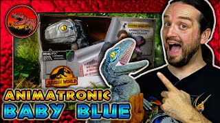 Ein MUSS für jeden Dino Fan! Jurassic World WOW Stuff Real FX Baby Blue Animatronic Dino