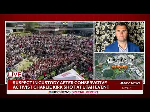 WATCH LIVE: Charlie Kirk Shot