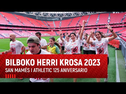 Imagen de portada del video Bilboko Herri Krosa 2023 I San Mamés I Athletic 125. aniversario