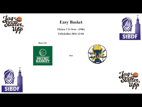 Skuru Basket (F06) mot BK Järva Devils - EB - 2016-12-04