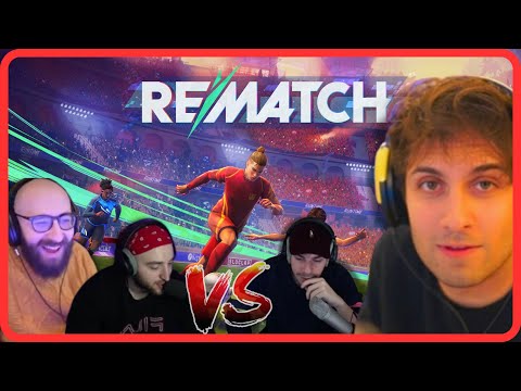 BLUR GIOCA A REMATCH⚽TORNEO 2v2 con MARZA, FRENEH  e PESH!!