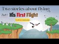 His First Flight Class 10 Two Stories About Flying Class 10 His First Flight Animation Part 1