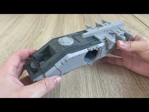 Legion Fire Raptor: how to build the hull (in 2 minutes)