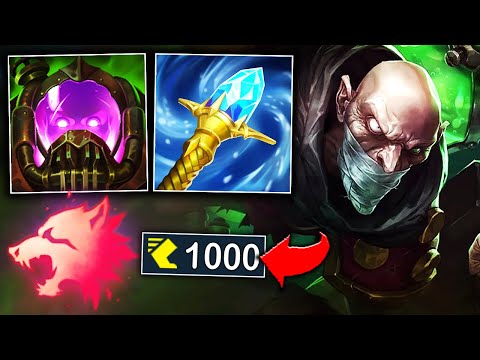 IF YOU'RE BORED OF LEAGUE, TRY THIS SINGED BUILD! (HILARIOUS SPEED) - League of Legends