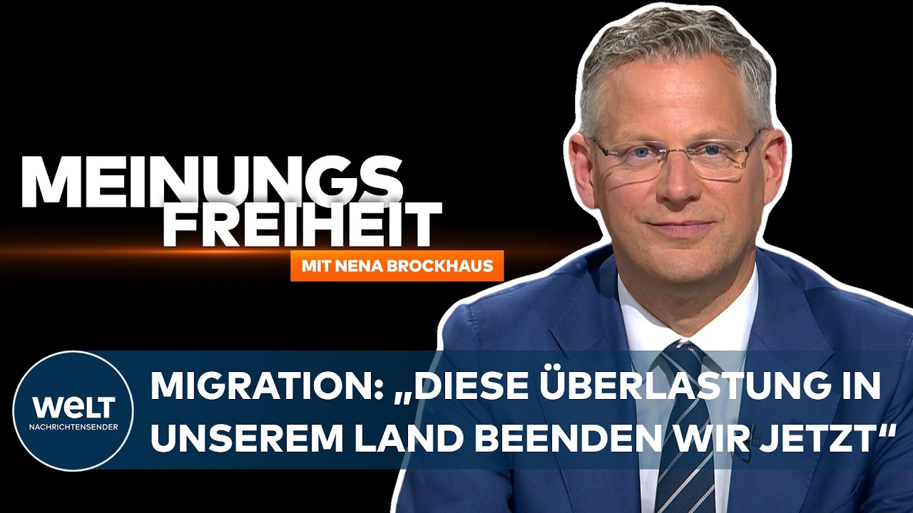 MIGRATIONSWENDE IN DEUTSCHLAND: „Jetzt schaffen wir Ordnung!“ Christoph de Vries verteidigt CDU-Kurs