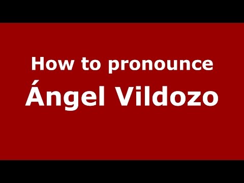 How to pronounce Ángel Vildozo (Spanish/Argentina) - PronounceNames.com