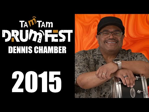 2015 Dennis Chambers - TamTam DrumFest Sevilla - Pearl Drums, Zildjian Cymbals, & Evans