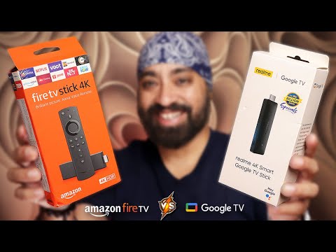 COMPARISON - Amazon FIRE TV 4K vs Realme GOOGLE TV Stick 4K - Which One should You Buy?🔥
