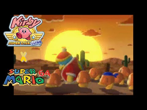 Super Mario 64 X Kirby Super Star Ultra - The Great King Defeated