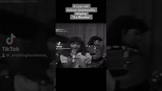 Selena Quintanilla singing “La Bamba” as a kid