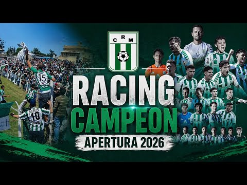 Más de 100 años esperando la gloria ⚪️🟢 - RACING CAMPEÓN DEL APERTURA 2026 🏆⚽️