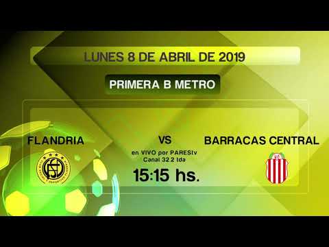 Promo Flandria vs Barracas Central