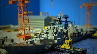 1/700　現用艦船倶楽部22　ソ連ミサイル駆逐艦　改カシン級　スラヴヌイ　コンプリック