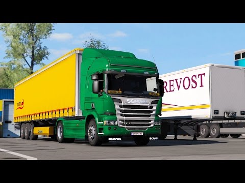 ETS 2 1.27 public beta Scania P410  Paris - Reims