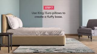 Interior Design Tips and tricks: How to layer your bed like in a hotel?