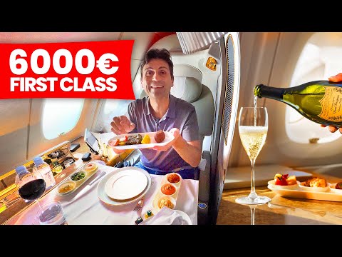 La mia prima volta in PRIMA CLASSE - First Class Emirates Dubai Milano