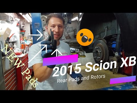 2015 Scion XB Rear Brakes | Pads and rotors