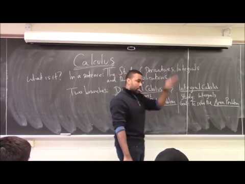 Math 1206-R04 Lecture 3 - What is Calculus and Intro to Limits