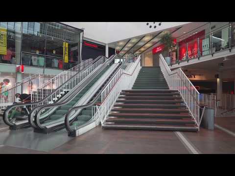 Sweden, Stockholm, Tyresö Centrum, 2X escalator, 1X elevator