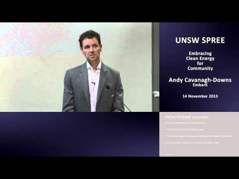 UNSW SPREE 201311-14 Andy Cavanagh-Downs - Embracing Clean Energy for Community