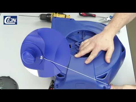 Carrete de seguridad CEJN - Cómo reemplazar una zapata de freno desgastada