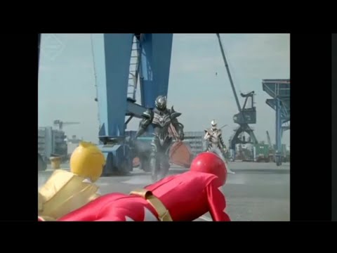 Abare Killer vs Abaranger vs Dark Armor (English Sub)