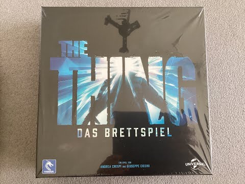 Bericht vom Brett: The THING Das Ding  Brettspiel 1-3 Spieler Variante
