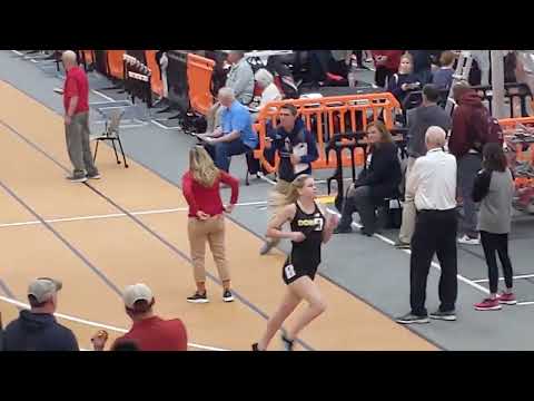 Defenders win the Women's 4x800 Relay at the 2022 GPAC Indoor Championships