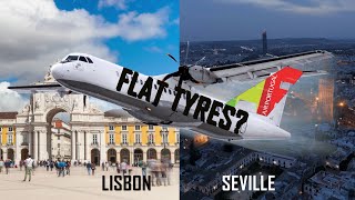 TRIP REPORT ✈ | TAP AIR PORTUGAL | LISBON (LIS) to SEVILLE (SVQ) | Flying on an ATR-72-600