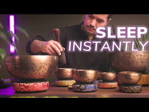 SLEEP LIKE NEVER BEFORE | 3 Hours Tibetan Singing Bowls | Deep Relaxation Music