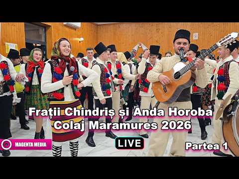 Frații Chindriș și Anda Horoba  Colaj Maramures 2026 LIVE Partea 1