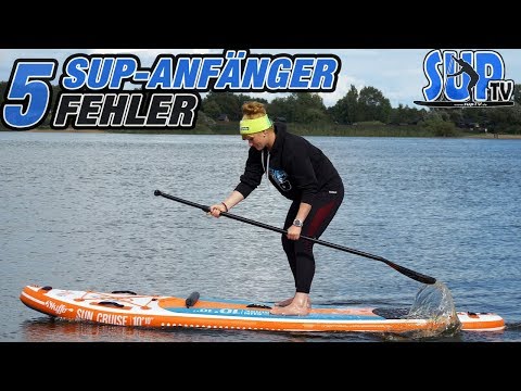 5 typical SUP beginner mistakes (and how to fix them)